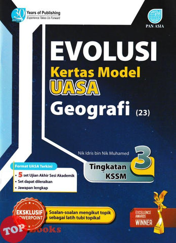 [TOPBOOKS Pan Asia] Evolusi Kertas Model UASA Geografi Tingkatan 3 KSSM (2024)