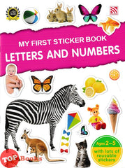 [TOPBOOKS Pelangi Kids] My First Sticker Book Letters And Numbers Ages 2-5 (2024)