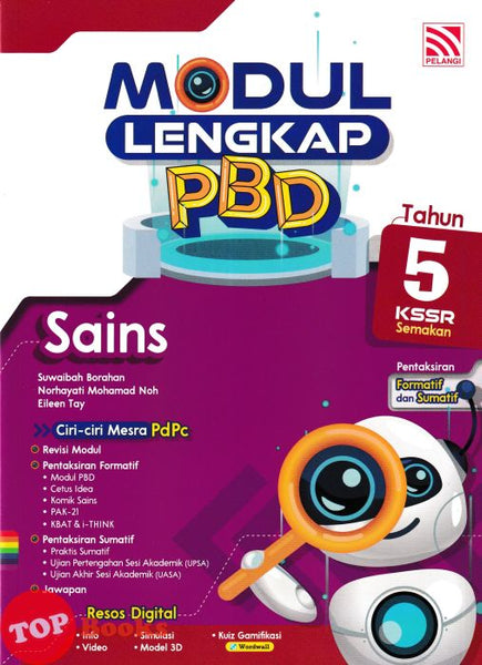 [TOPBOOKS Pelangi] Modul Lengkap PBD Sains Tahun 5 KSSR Semakan (2024)