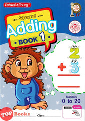 [TOPBOOKS Kohwai Kids] Get Smart With Adding Book 1 Numbers 0 To 20 KSPK