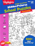 [TOPBOOKS Pelangi Kids] Highlights Gambar Tersembunyi Hidden Pictures School Puzzles Favourite Buku 1 (English & Malay)