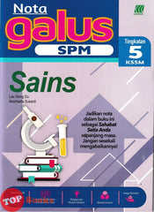 [TOPBOOKS Sasbadi] Nota Galus SPM Sains Tingkatan 5 KSSM (2026)