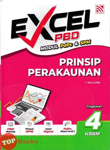 [TOPBOOKS Pelangi] Excel PBD Prinsip Perakaunan Tingkatan 4 KSSM (2026)