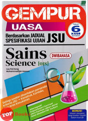 [TOPBOOKS Sasbadi] Gempur UASA JSU Sains Tahun 6 KSSR Semakan Dwibahasa (2026)