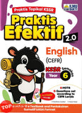 [TOPBOOKS Ilmu Bakti] Praktis Efektif 2.0 English CEFR Year 6 KSSR Semakan (2026)
