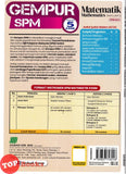 [TOPBOOKS Sasbadi] Gempur SPM Matematik Tingkatan 5 KSSM Dwibahasa (2026)