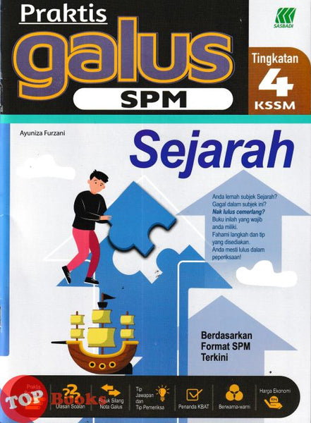 [TOPBOOKS Sasbadi] Praktis Galus SPM Sejarah Tingkatan 4 KSSM (2026)