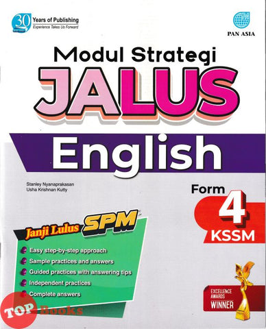 [TOPBOOKS Pan Asia] Modul Strategi Jalus English Form 4 KSSM (2025)