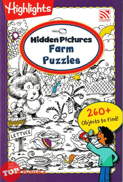 [TOPBOOKS Pelangi Kids] Highlights Hidden Pictures Farm Puzzles