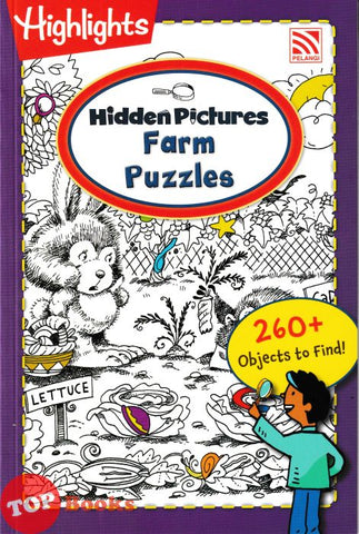 [TOPBOOKS Pelangi Kids] Highlights Hidden Pictures Farm Puzzles