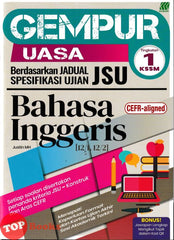 [TOPBOOKS Sasbadi] Gempur UASA JSU Bahasa Inggeris CEFR-Aligned Tingkatan 1 KSSM (2026)