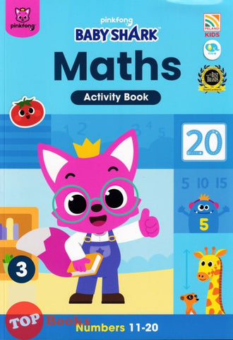 [TOPBOOKS Pelangi Kids] Pinkfong Baby Shark Maths Activity Book 3 (2023)