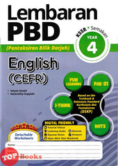 [TOPBOOKS Ilmu Bakti] Lembaran PBD English CEFR Year 4 KSSR Semakan (2024)