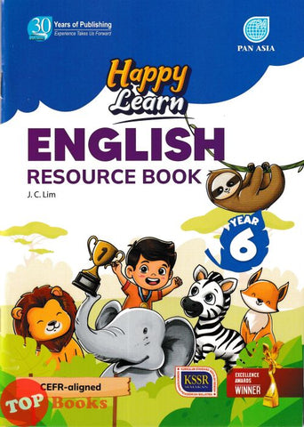 [TOPBOOKS Pan Asia] Happy Learn English Resource Book CEFR Aligned Year 6 KSSR Semakan (2026)