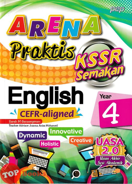 [TOPBOOKS PEP] Arena Praktis UASA English CEFR-Aligned Year 4 KSSR Semakan (2024)