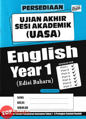 [TOPBOOKS Ilmu Didik] Persediaan UASA English Year 1 Semakan KSSR (2024)