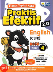 [TOPBOOKS Ilmu Bakti] Praktis Efektif 2.0 English CEFR Year 4 KSSR Semakan (2026)