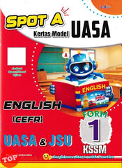 [TOPBOOKS Cemerlang] Spot A Kertas Model UASA English CEFR Form 1 KSSM (2026)