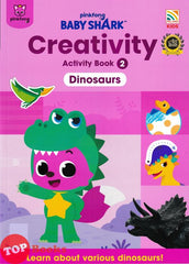 [TOPBOOKS Pelangi Kids] Pinkfong Baby Shark Creativity Activity Book 2 Dinosaurs (2024)