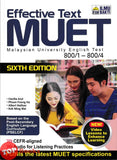 [TOPBOOKS Ilmu Bakti] Effective Text MUET CEFR-Aligned Sixth Edition (2026)