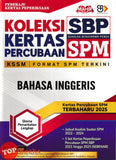 [TOPBOOKS Mahir] Koleksi Kertas Percubaan SPM SBP Bahasa Inggeris KSSM (2026)