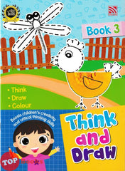 [TOPBOOKS Pelangi Kids] Think And Draw Book 3