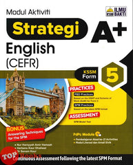 [TOPBOOKS Ilmu Bakti] Modul Aktiviti Strategi A+ English CEFR Form 5 KSSM (2026)