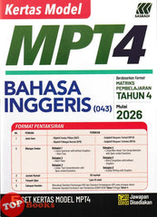[TOPBOOKS Sasbadi] Kertas Model MPT4 Bahasa Inggeris Tahun 4 KSSR Semakan (2026)