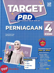 [TOPBOOKS Pelangi] Target PBD Perniagaan Tingkatan 4 KSSM (2025)