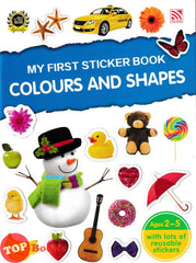 [TOPBOOKS Pelangi Kids] My First Sticker Book Colours And Shapes Ages 2-5 (2024)
