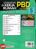 [TOPBOOKS Sasbadi] Lembaran Kerja Rumah PBD Bahasa Melayu Tahun 5 KSSR Semakan (2024)