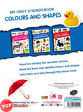 [TOPBOOKS Pelangi Kids] My First Sticker Book Colours And Shapes Ages 2-5 (2024)