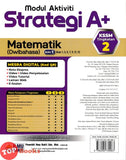 [TOPBOOKS Ilmu Bakti] Modul Aktiviti Strategi A+ Matematik Buku 1 Tingkatan 2 KSSM Dwibahasa (2026)