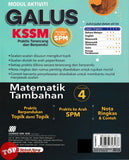 [TOPBOOKS Sasbadi] Modul Aktiviti Galus UASA Matematik Tambahan Tingkatan 4 KSSM (2025)