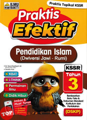 [TOPBOOKS Ilmu Bakti] Praktis Efektif UASA Pendidikan Islam Tahun 3 KSSR Dwiversi Jawi-Rumi (2024)