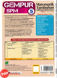 [TOPBOOKS Sasbadi] Gempur SPM Matematik Tambahan Tingkatan 5 KSSM Dwibahasa (2026)