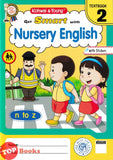 [TOPBOOKS Kohwai Kids] Get Smart With Nursery English With Stickers Textbook 2 KSPK
