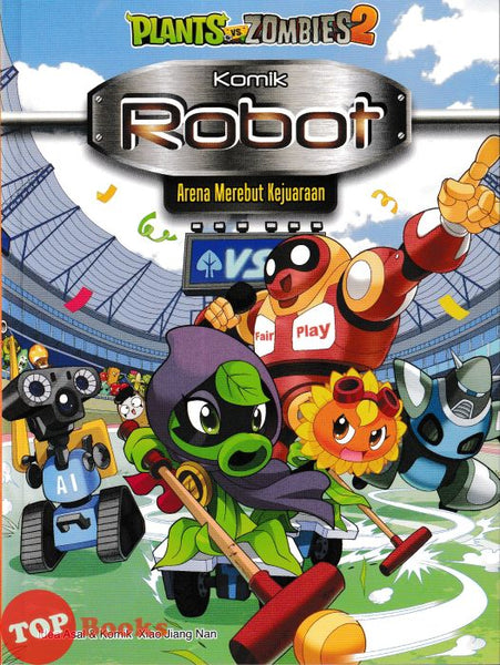 [TOPBOOKS Apple Comic] Plants vs Zombies 2 Komik Robot Arena Merebut Kejuaraan 15