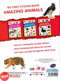 [TOPBOOKS Pelangi Kids] My First Sticker Book Amazing Animals Ages 2-5 (2024)