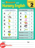 [TOPBOOKS Kohwai Kids] Get Smart With Nursery English With Stickers Textbook 2 KSPK