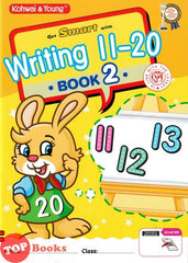 [TOPBOOKS Kohwai Kids] Get Smart With Writing 11-20 Book 2 KSPK