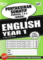 [TOPBOOKS Ilmu Didik] Pentaksiran Sumatif UASA English Year 1 KSSR (2024)