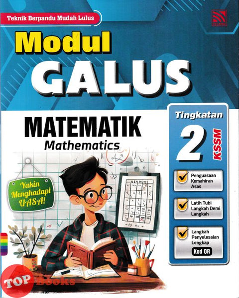 [TOPBOOKS Pelangi] Modul Galus Matematik Tingkatan 2 KSSM Dwibahasa (2025)