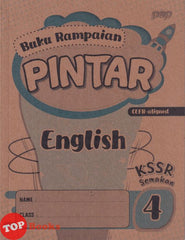 [TOPBOOKS Pep] Buku Rampaian Pintar English CEFR-Aligned Year 4 KSSR Semakan (2026)
