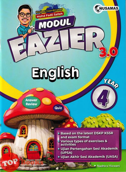 [TOPBOOKS Nusamas] Modul Eazier 3.0 English Year 4 KSSR (2025)