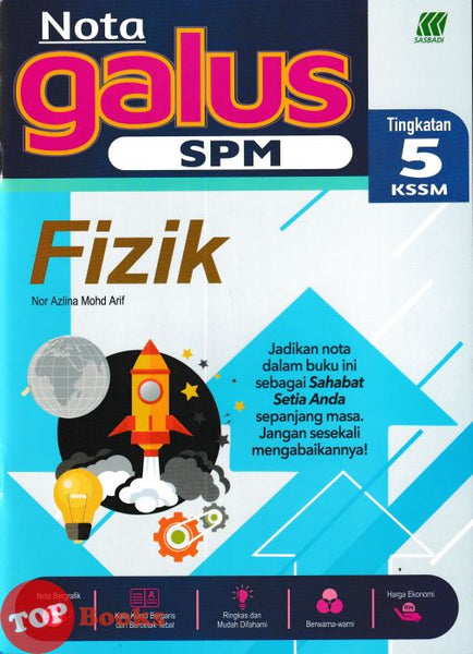[TOPBOOKS Sasbadi] Nota Galus SPM Fizik Tingkatan 5 KSSM (2026)
