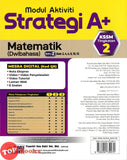 [TOPBOOKS Ilmu Bakti] Modul Aktiviti Strategi A+ Matematik Buku 2 Tingkatan 2 KSSM Dwibahasa (2026)
