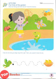 [TOPBOOKS Kohwai Kids] Get Smart With Nursery English With Stickers Textbook 2 KSPK