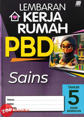 [TOPBOOKS Sasbadi] Lembaran Kerja Rumah PBD Sains Tahun 5 KSSR Semakan (2024)