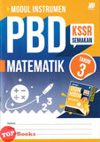 [TOPBOOKS Sasbadi] Modul Instrumen PBD Matematik Tahun 3 KSSR Semakan (2026)